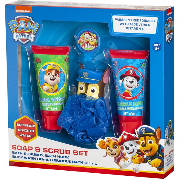 Paw Patrol Soap & Scrub Set Each