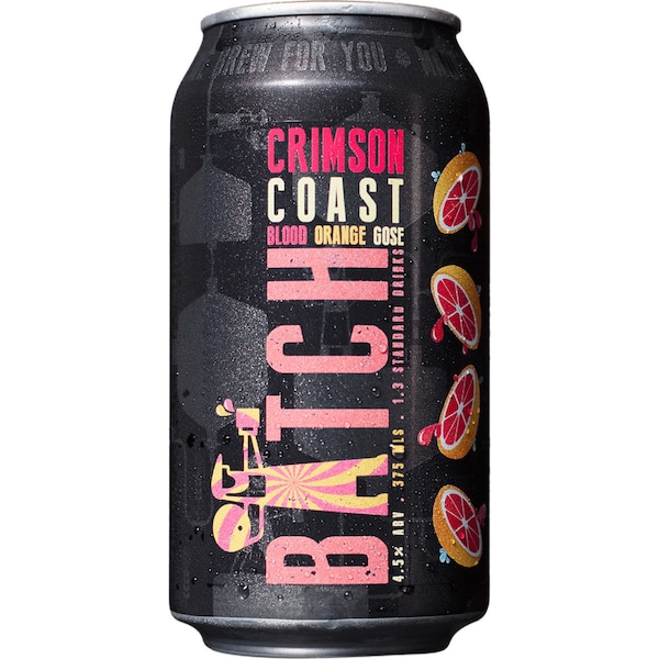 Batch Brewing Co. Crimson Coast Blood Orange Gose Can 375ml