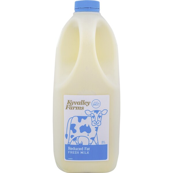 Kyvalley Farms Reduced Fat Fresh Milk 2l