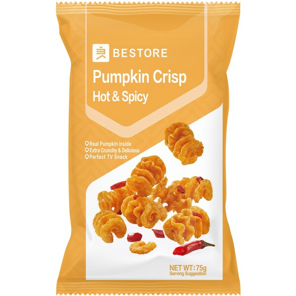 Bestore Pumpkin Crisp Hot & Spicy 75g
