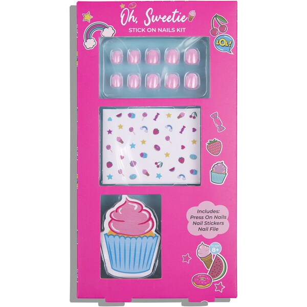 MCoBeauty Oh Sweetie, Nail Stickers & File Each