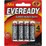 Eveready Super Heavy Duty Aa Batteries 4 Pack