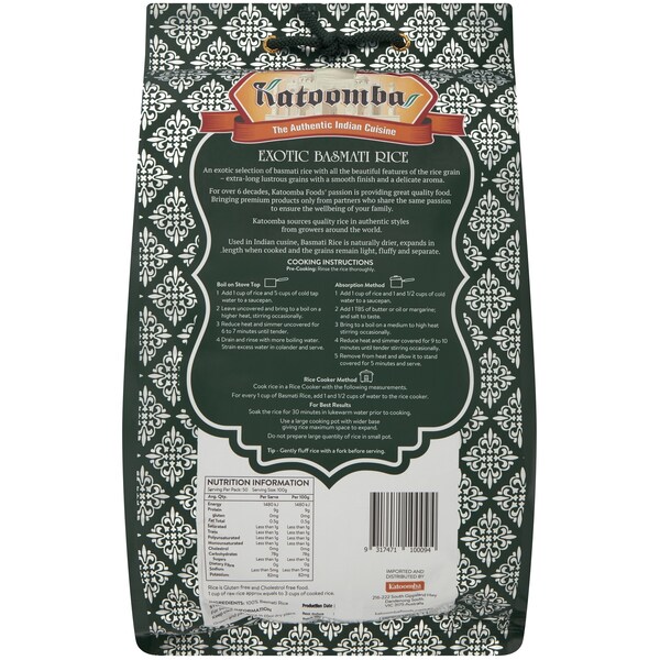 Katoomba Exotic Basmati Rice 5kg