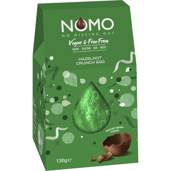 NOMO Hazelnot Crunch Egg 130G