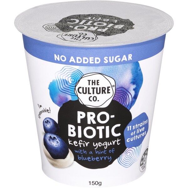 The Culture Co. Kefir Yogurt Blueberry 150g