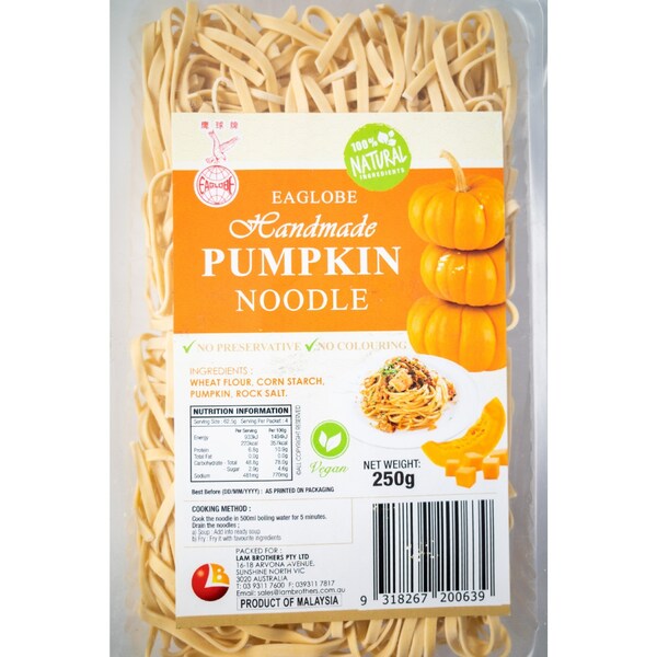 Eaglobe Handmade Noodles Pumpkin 250g