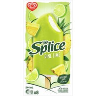 Splice Pine Lime Sticks Ice Cream