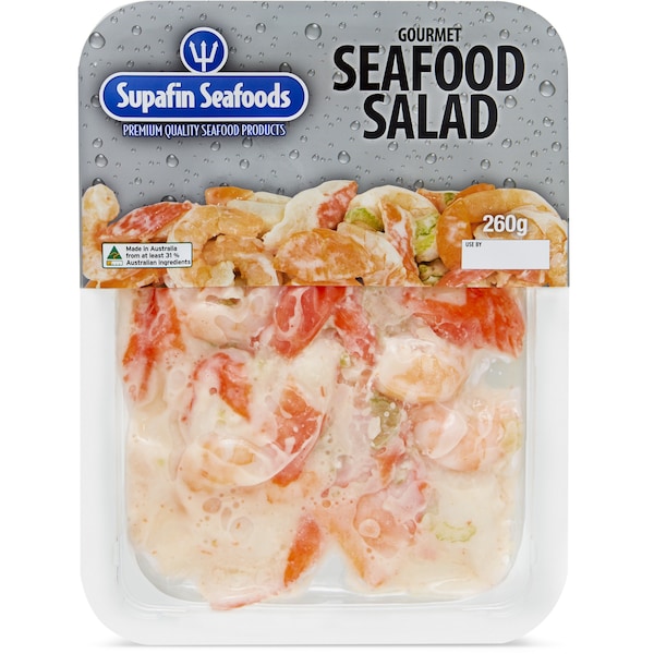 Supafin Seafoods Gourmet Seafood Salad 260g