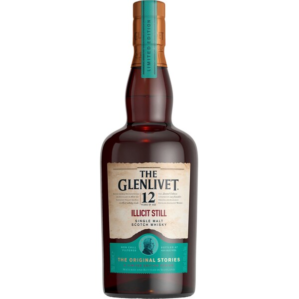 The Glenlivet 12 Year Old Illicit Scotch Whisky 700ml