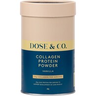 Dose & Co. Collagen Protein Powder Creamy Vanilla