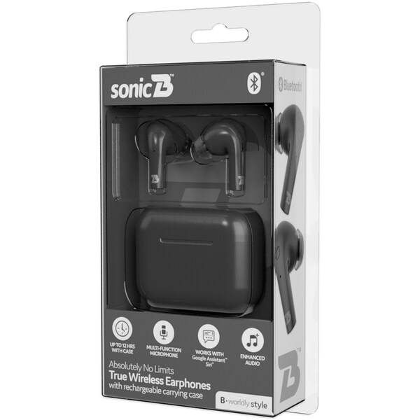 Sonic B Worldly Style True Wireless Earphones Assorted Each