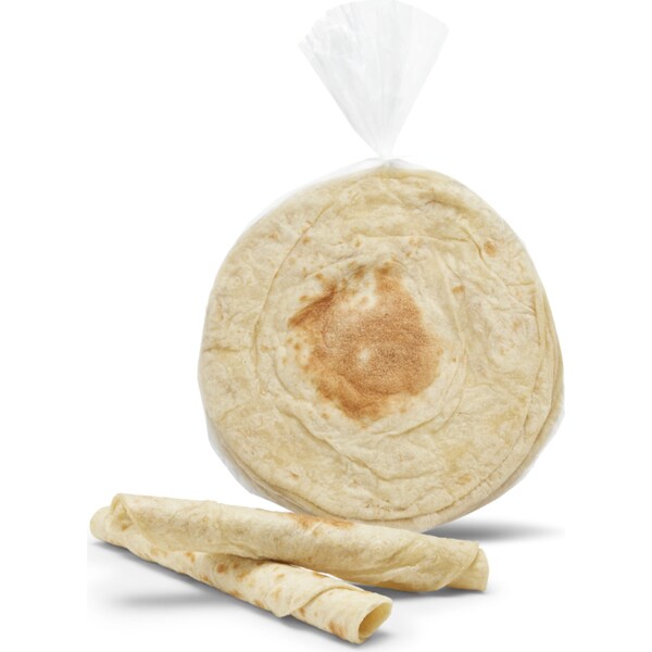Woolworths White Flat Bread Large 6 pack