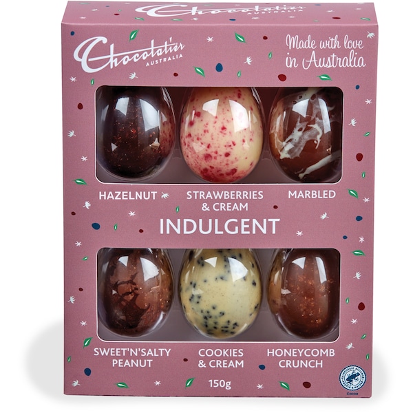 Chocolatier Indulgent Selection Easter Egg 6 Pack