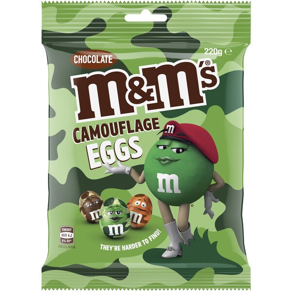 M&M's Camouflage Eggs 220G