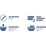 Gillette Mach 3+ Razor Blades Replacement Cartridges 5 pack