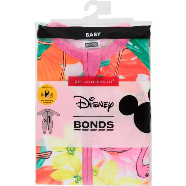 Bonds Zip Wondersuit Disney Jungle Book Pink Size 0 Each
