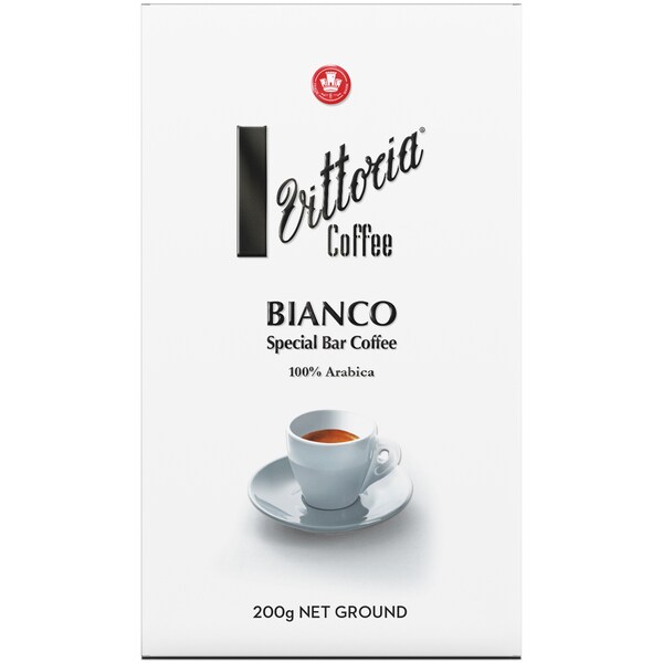 Vittoria Bianco Special Bar Ground Coffee 200g
