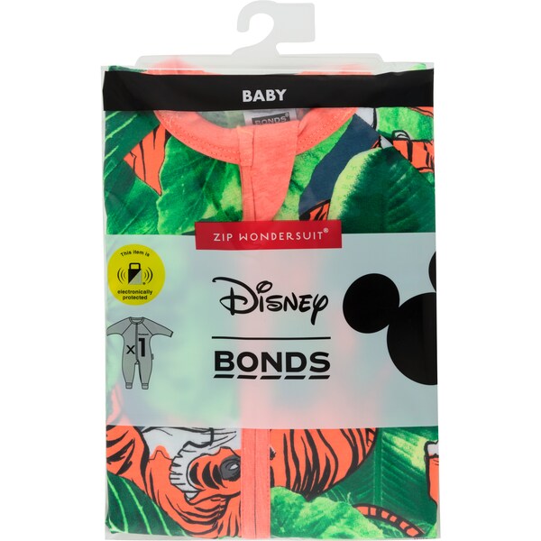 Bonds Zip Wondersuit Disney Jungle Book Size 3 each