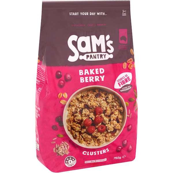 Sam's Pantry Baked Berry Clusters 750g