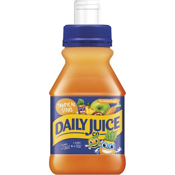 Daily Juice Co Pop Top Tropical 250mL