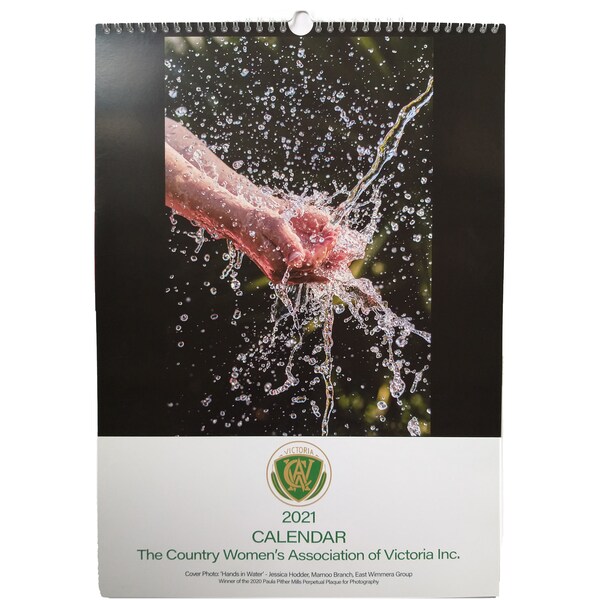 Country Women's Association Of Victoria 2021 Calendar Each