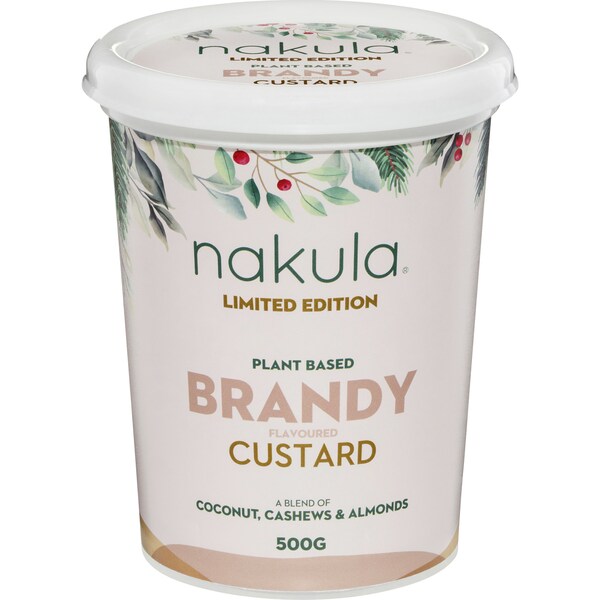 Nakula Plant Based Brandy Flavoured Custard 500g