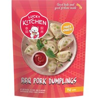 Lucky Kitchen BBQ Pork Dumplings