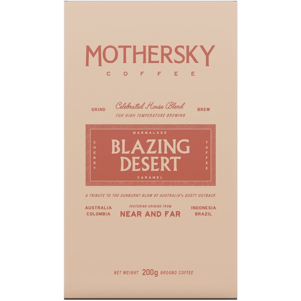 Mothersky Blazing Desert Ground Coffee 200g