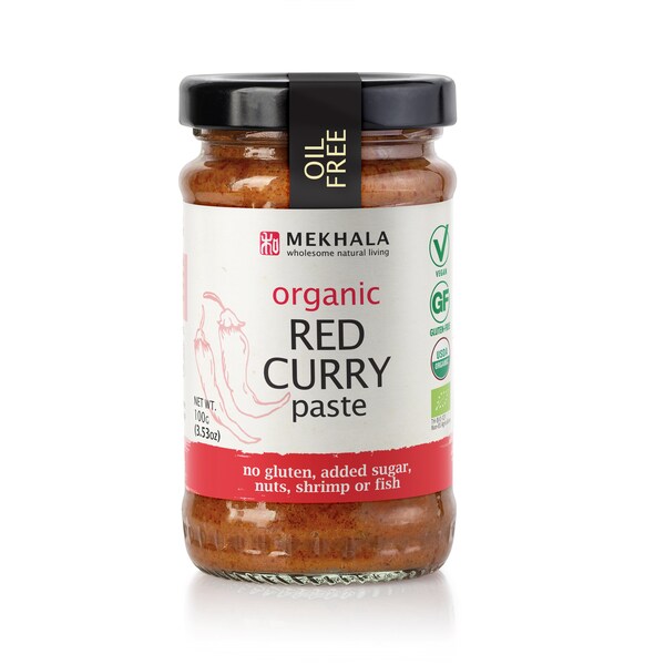 Mekhala Organic Red Curry Paste 100g