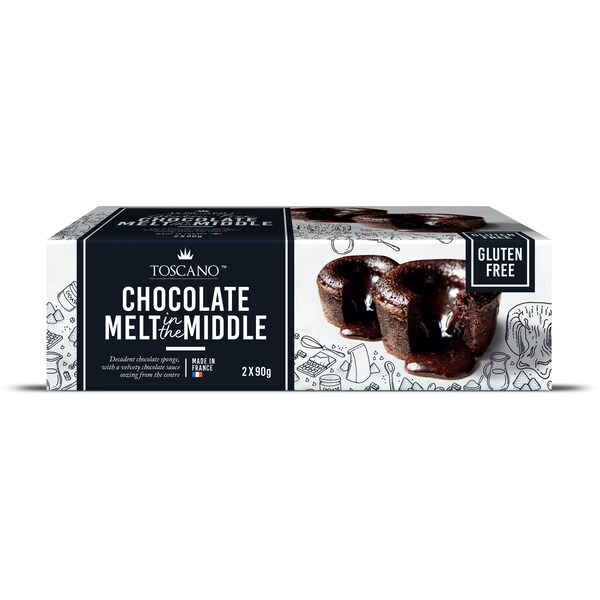 Toscano Chocolate Melt In The Middle 180g