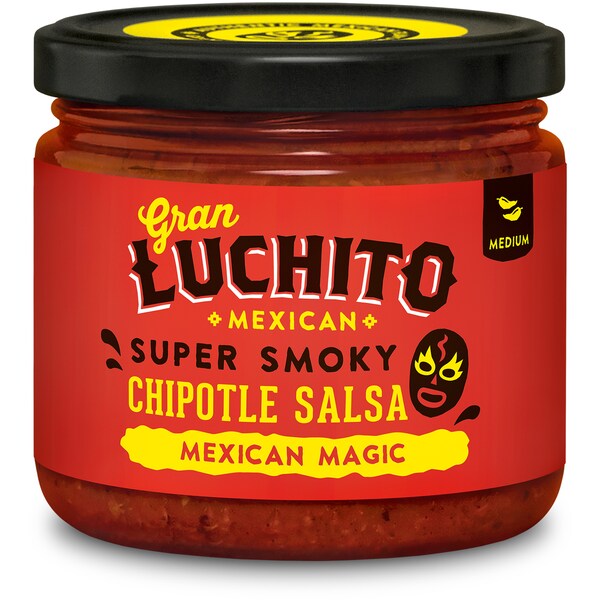 Gran Luchito Super Smokey Chipotle Salsa 300g