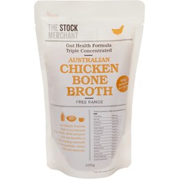 The Balnea The Stock Merchant Triple Concentrated Chicken Bone Broth Free Range 500g