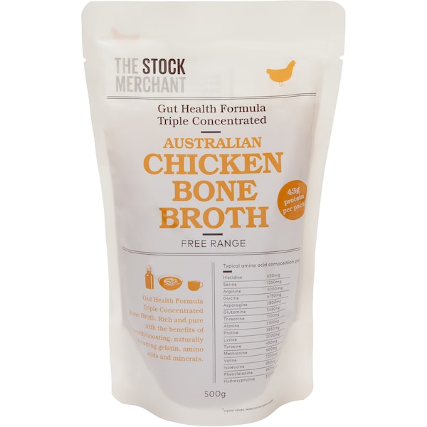 The Stock Merchant Triple Concentrated Chicken Bone Broth 500g