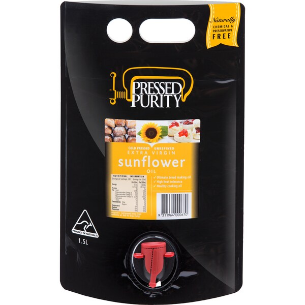 Pressed Purity Sunflower Oil 1.5L