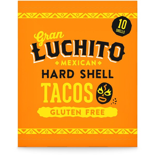 Gran Luchito Luchito Hard Shell Tacos 10 pack