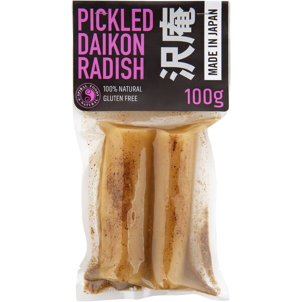 Spiral Foods Pickled Daikon Radish 100g