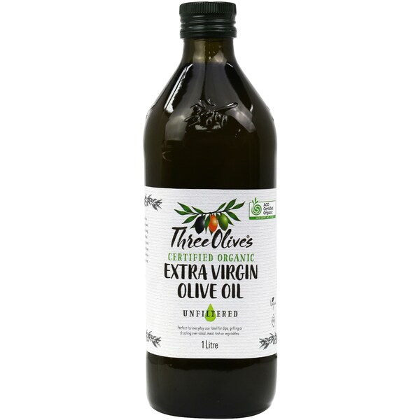 Three Olives Extra Virgin Olive Oil 1L
