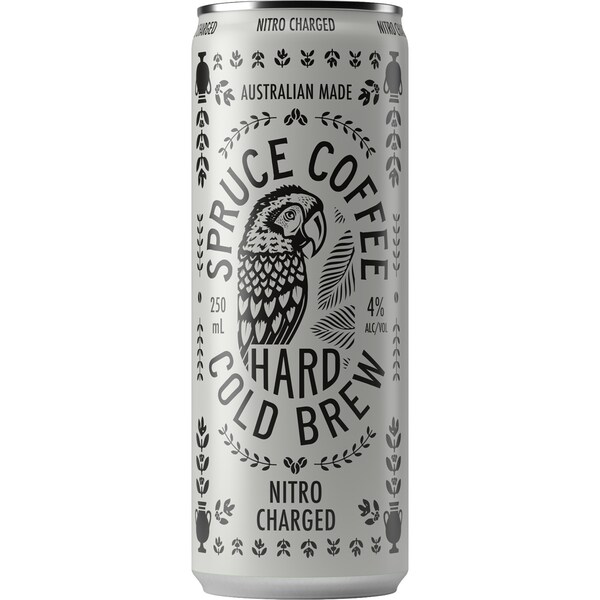 Spruce Cold Brew Nitro Coffee Can 250ml