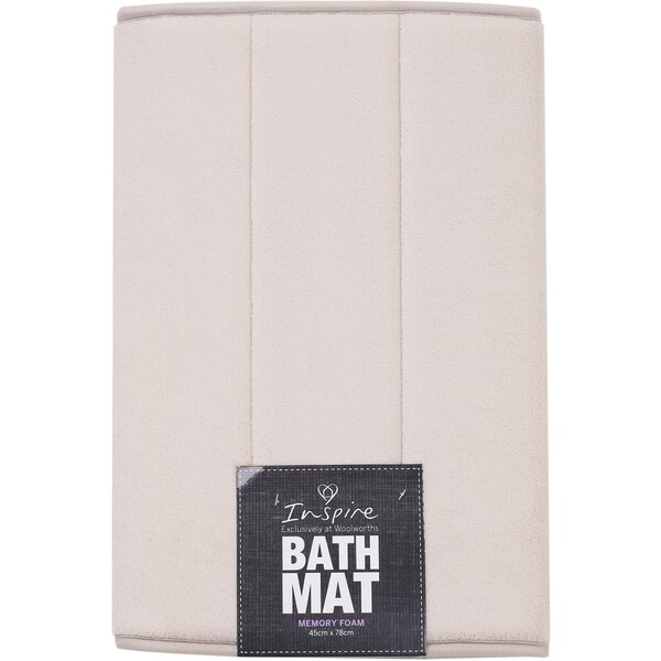 Inspire Memory Foam Bath Mat each