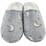 Ladies Sherpa Scuff Slipper Assorted Each