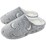 Ladies Sherpa Scuff Slipper Assorted Each