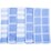 Essentials Terry Tea Towels 40cm x 60cm Assorted 5 pack