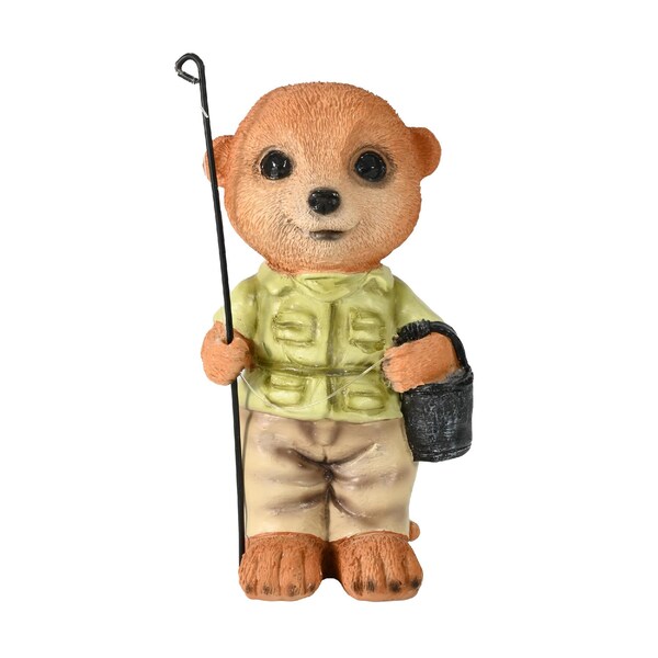 Mirabella Meerkat Jim The Fisherman each