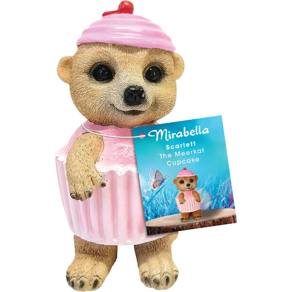 Mirabella Meerkat Scarlett The Mini Cupcake Assorted each