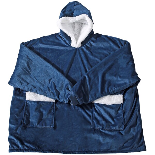 Inspire Oversized Hoodie Fleece With Sherpa Reverse Each