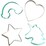MINT Cookie Cutters Assorted 4 pack