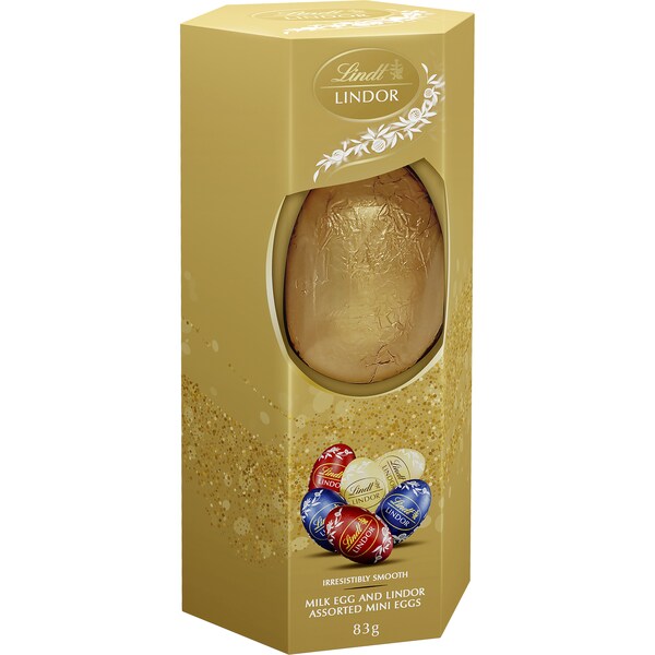 Lindt Assorted Mini Eggs & Milk Egg 83g