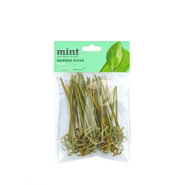MINT Bamboo Picks 40 Pack