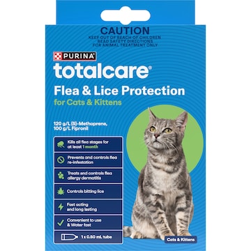 Total Care Flea Lice Control Plus For Cats Kittens each