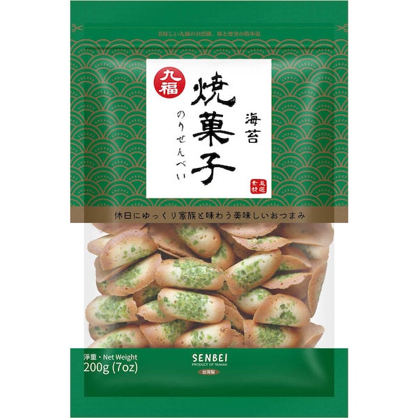 Nice Choice Mini Crepes Seaweed Flavour 200g